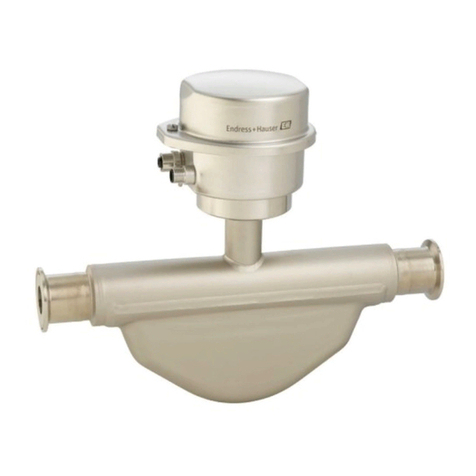 Endress+Hauser Proline Promass E 100 operating instructions