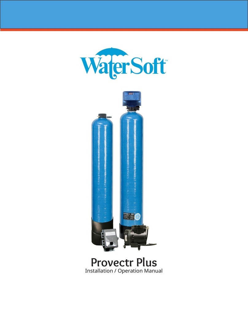 WaterSoft Provectr Plus AF10AC-3 Installation & operation manual WaterSoft Provectr Plus AF10AC-3 Installation & operation manual