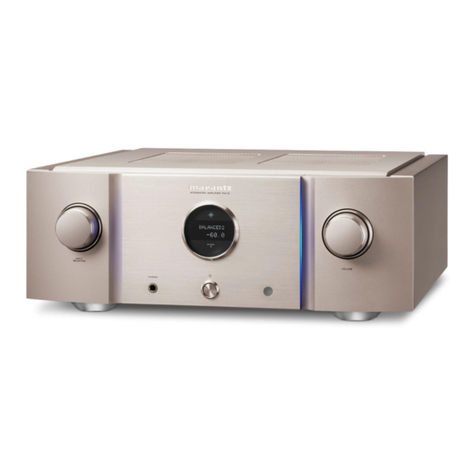 Marantz PM-10 User manual