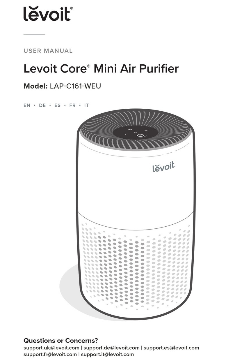 Levoit Core LAP-C161-WEU User manual