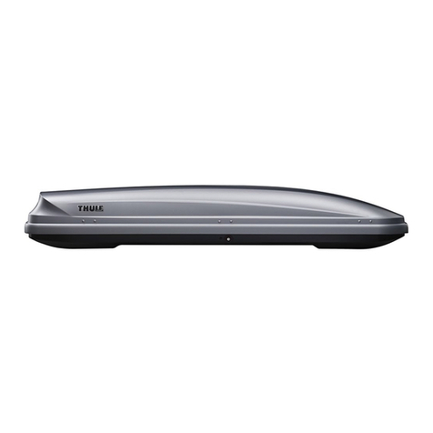 Thule Pacific 100 User manual Thule Pacific 100 User manual