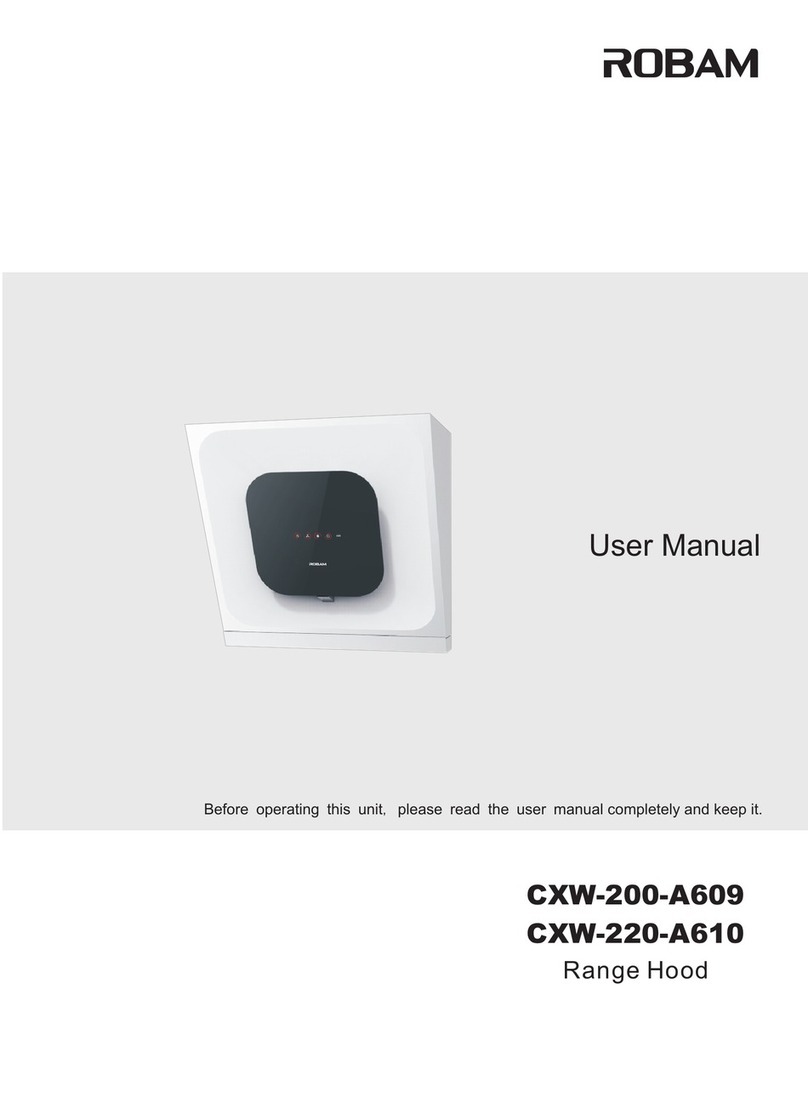 Robam CXW-200-A609 user manual