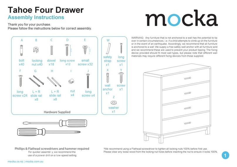 Mocka Tahoe User manual Mocka Tahoe User manual