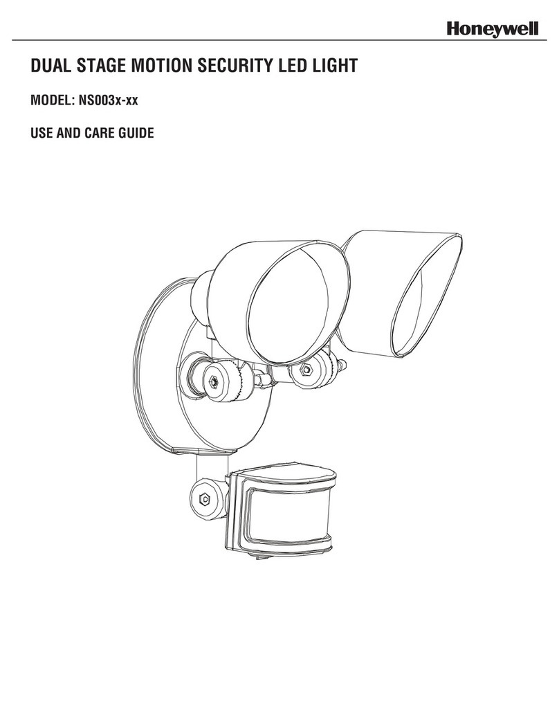 Honeywell NS003 Series Use and care guide Honeywell NS003 Series Use and care guide