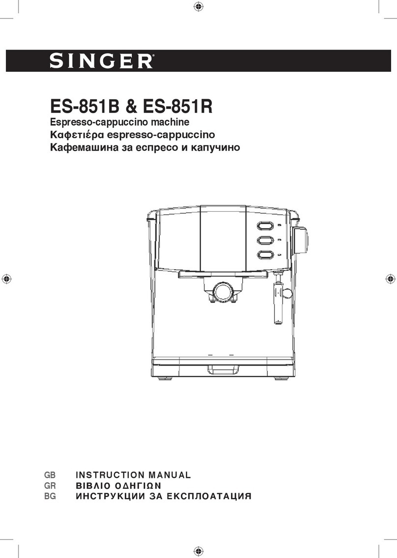 Singer ES-851B User manual