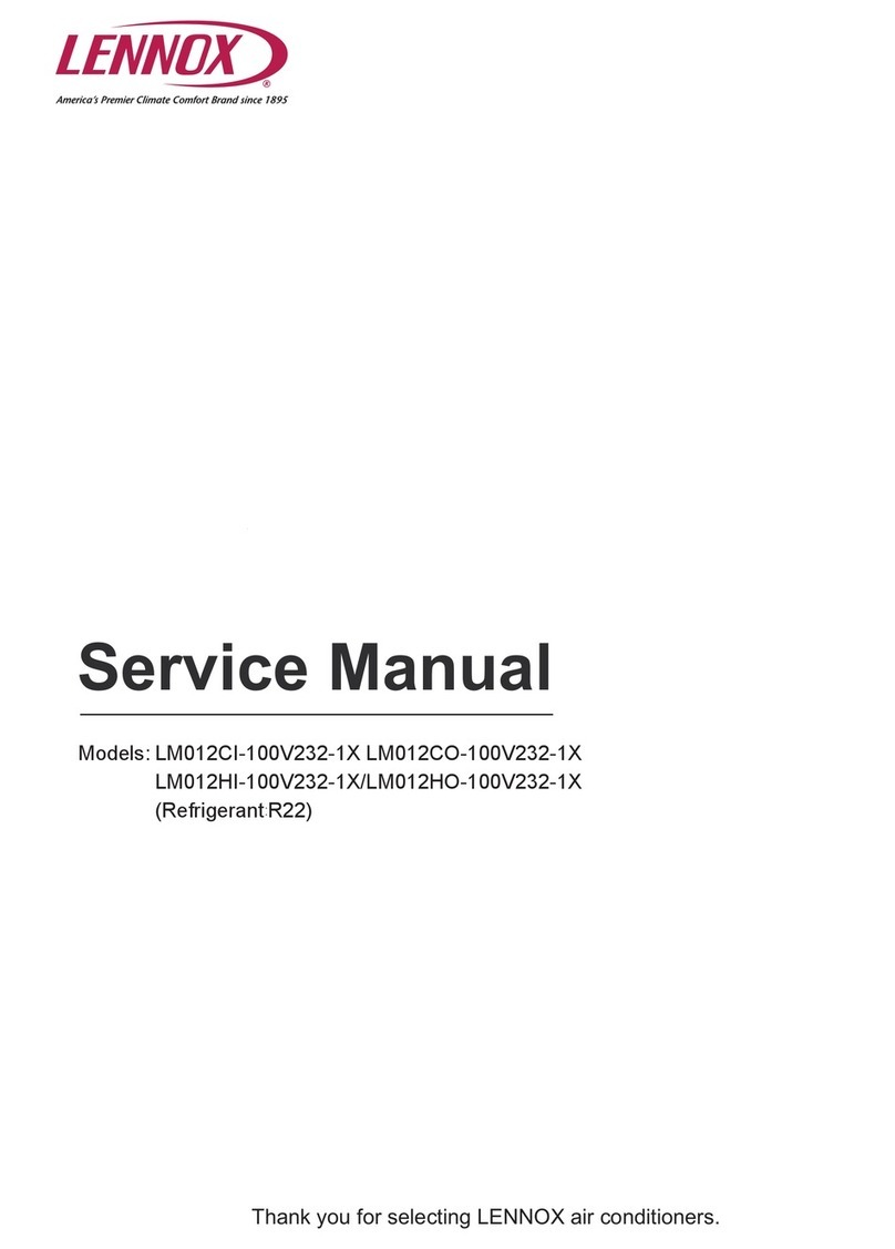 Lennox LM012CI-100V232-1X User manual