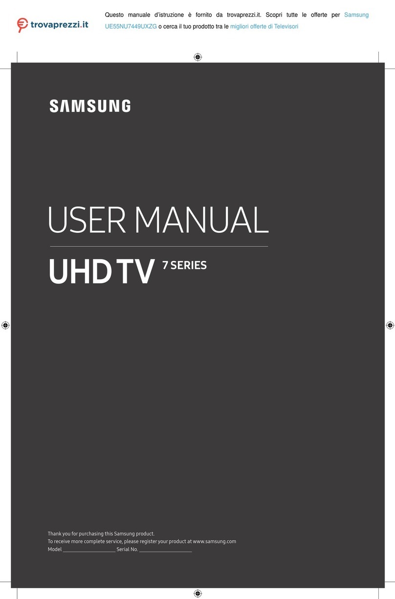Samsung UE55NU7449U User manual