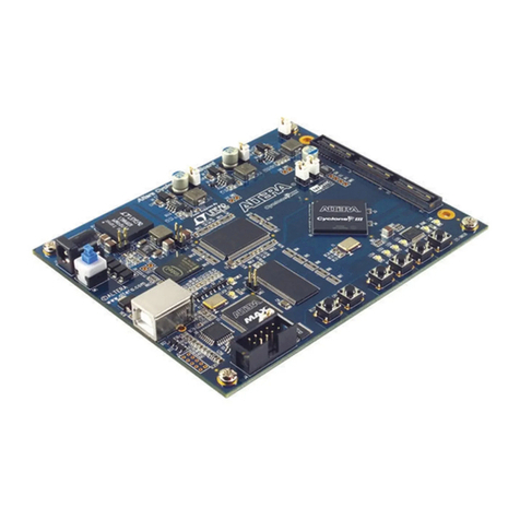 Altera Cyclone III FPGA Starter Kit User manual