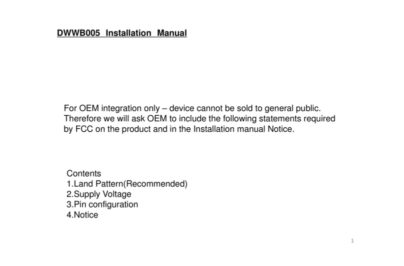 Denso DWWB005 installation manual