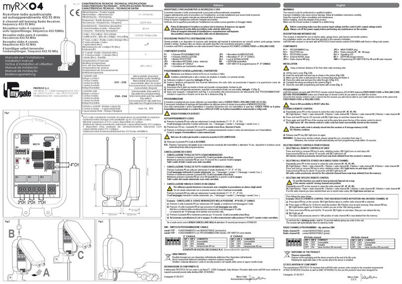MyGate myRX04 installation manual