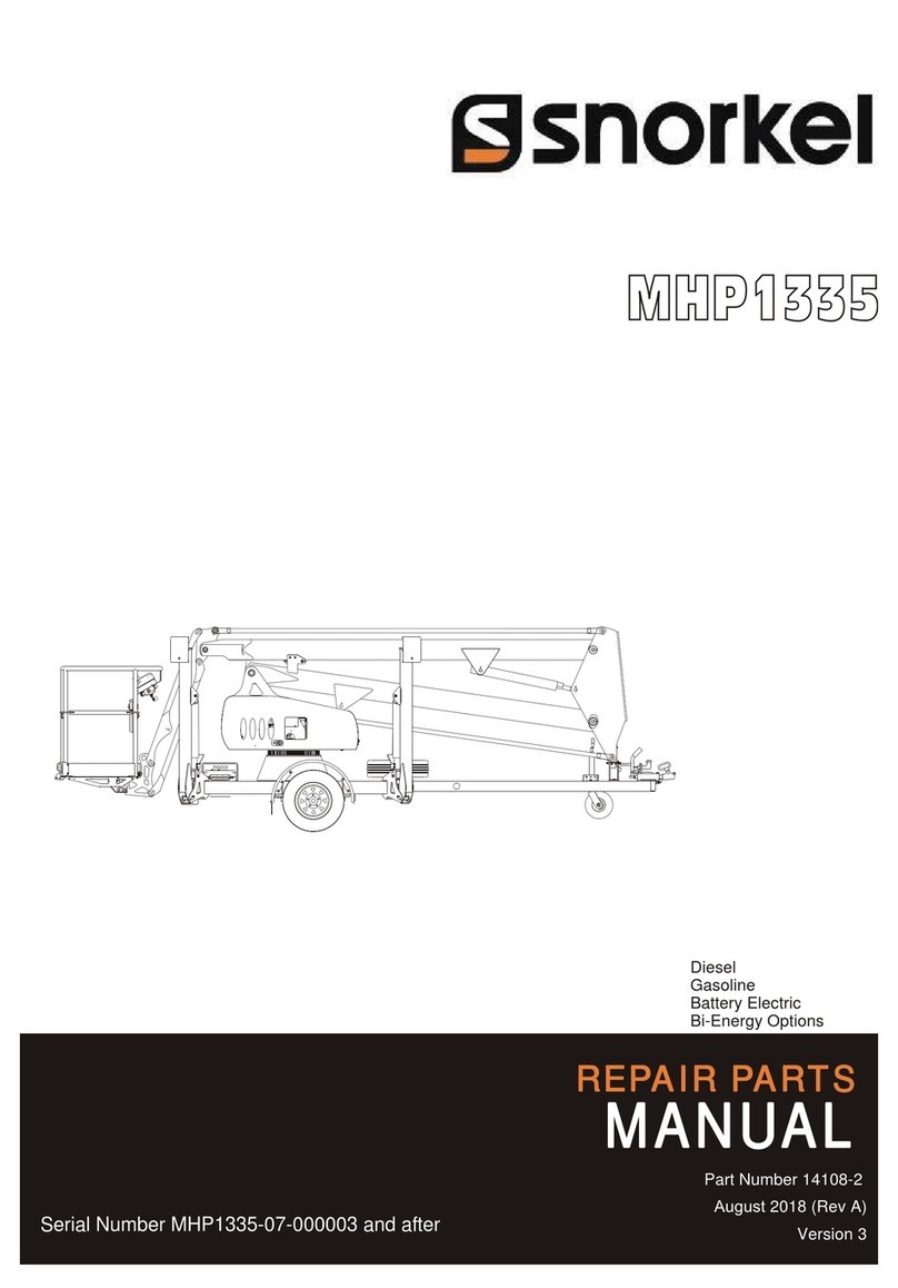 Snorkel MHP1335 Owner's manual