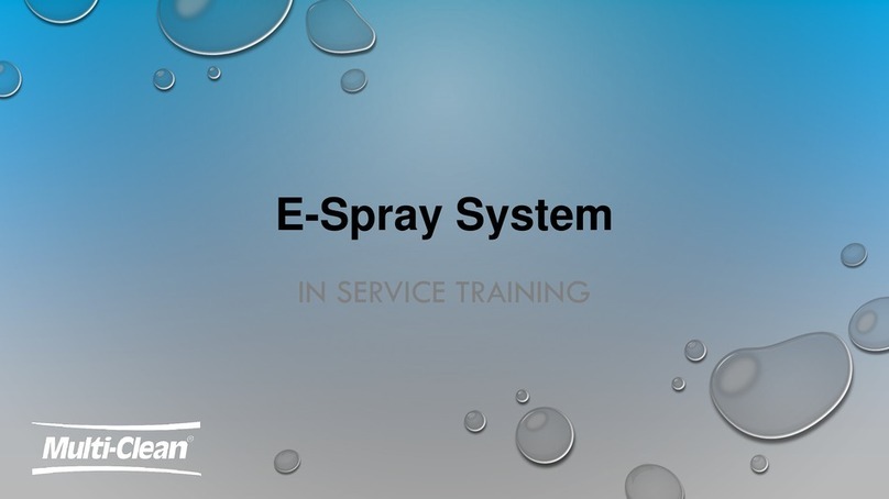 Multi-Clean E-Spray Training