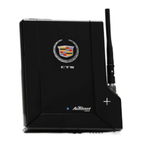Autonet Mobile In-Car Router Installation sheet