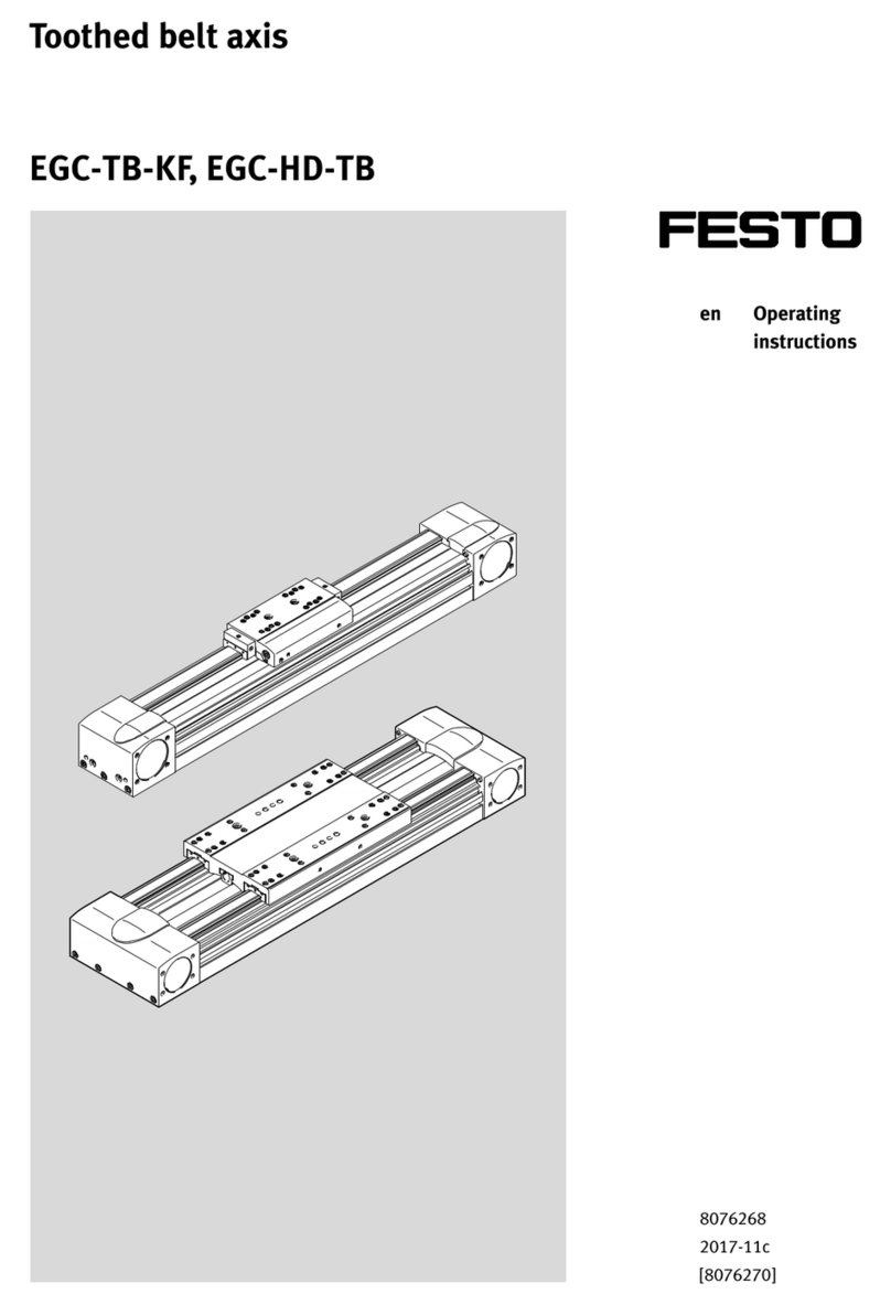 Festo EGC-TB-KF operating instructions