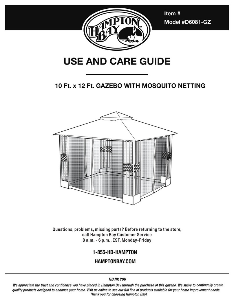 HAMPTON BAY D6081-GZ User manual HAMPTON BAY D6081-GZ User manual