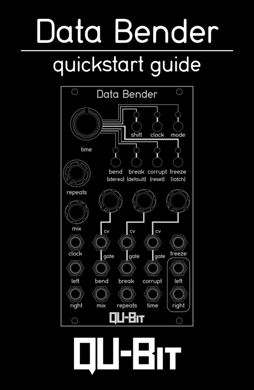 Qu-Bit Electronix Data Bender quick start guide