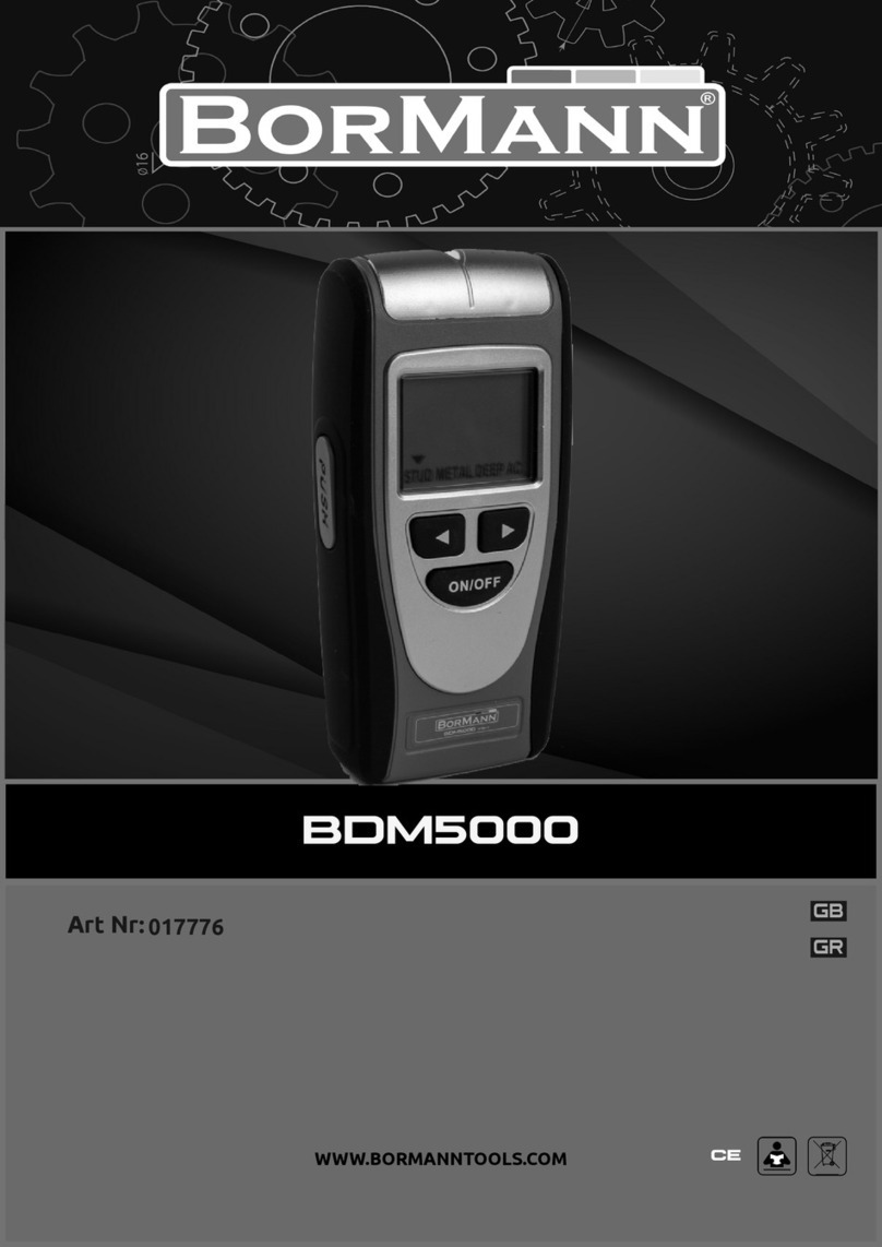 BorMann BDM5000 instruction manual