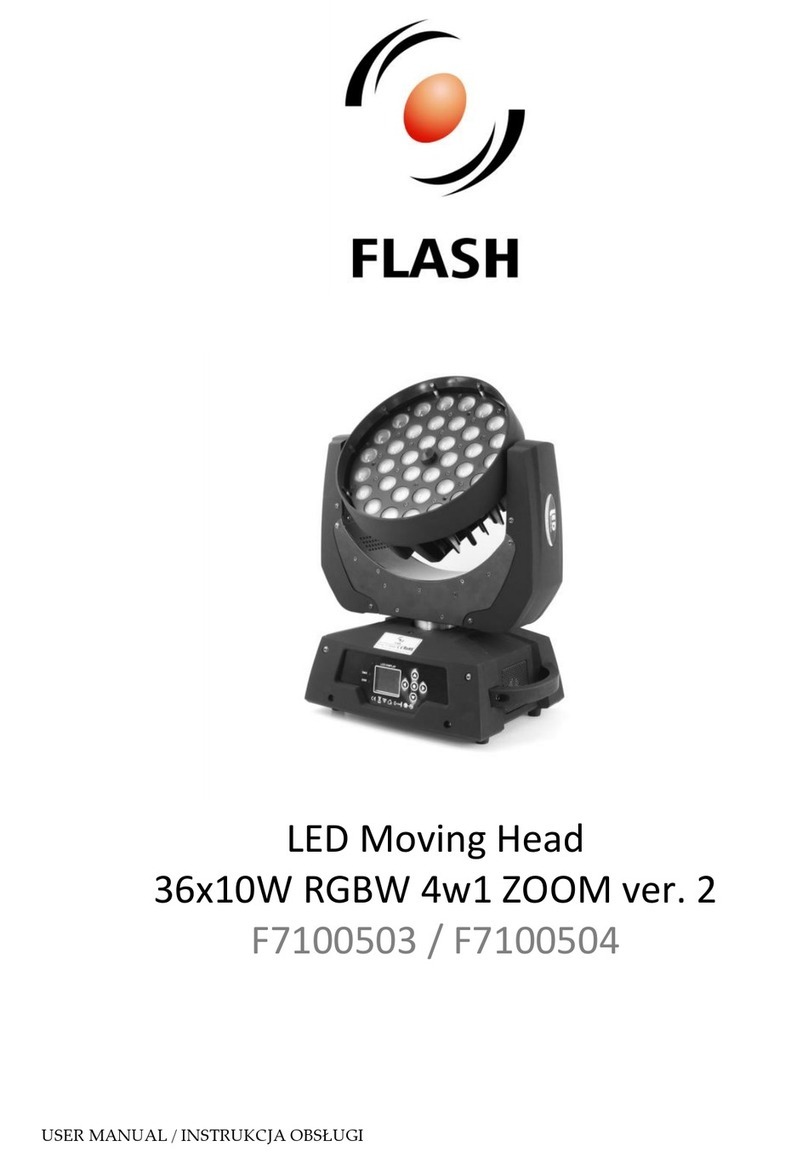 Flash F7100503 User manual