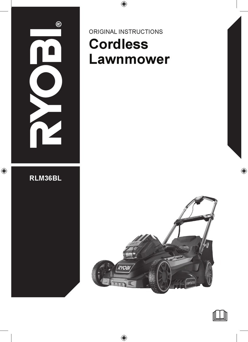Ryobi RLM36BL Original instructions