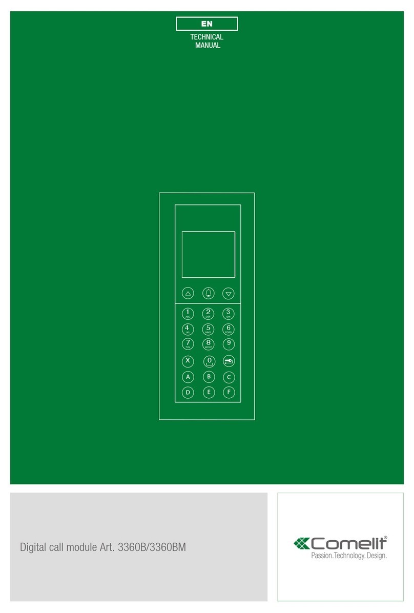 Comelit 3360B User manual
