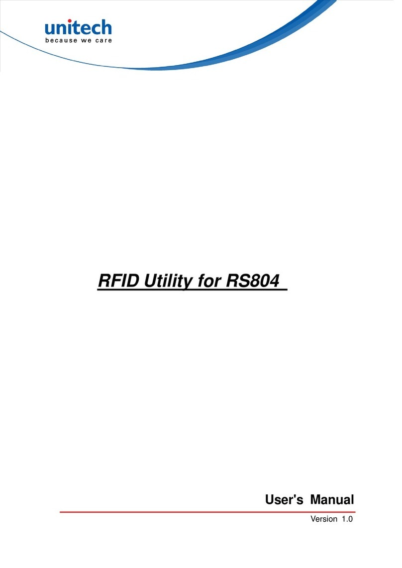 Unitech RS804 user manual