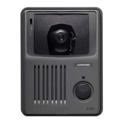 Aiphone JA-DAC User manual