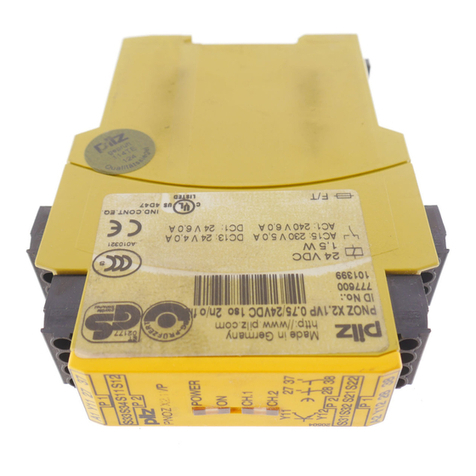 Pilz PNOZ X2.1VP operating instructions