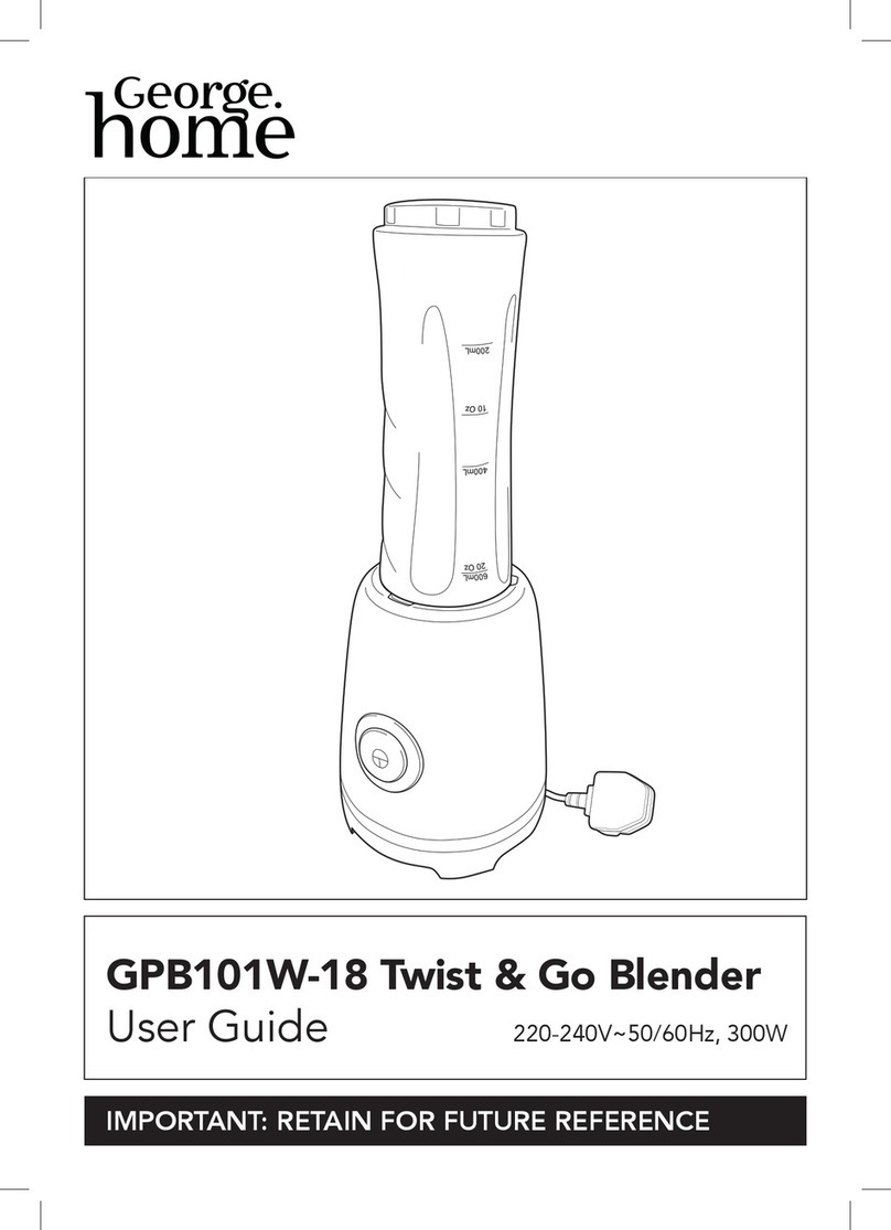 George Home Twist & Go GPB101W-18 User manual George Home Twist & Go GPB101W-18 User manual