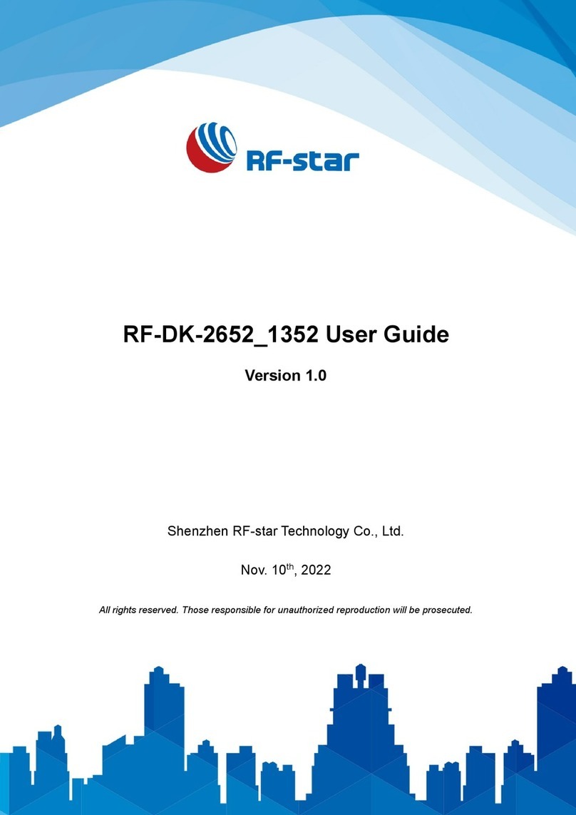 RF-Star RF-DK-2652 1352 user guide