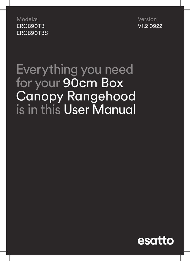 Esatto ERCB90TB user manual