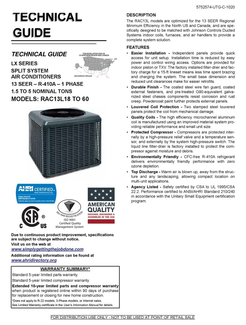 York LX series Technical guide