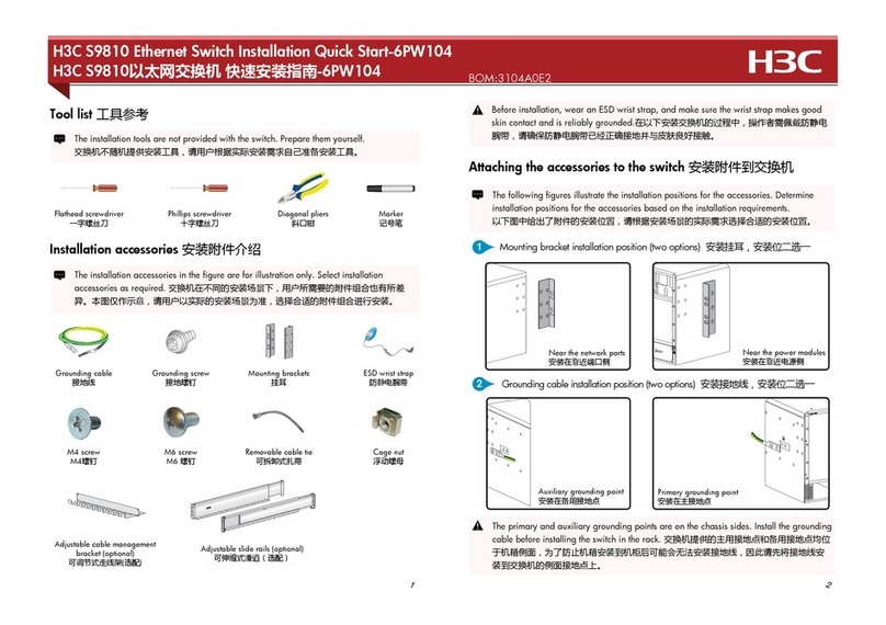 H3C S9810 User manual