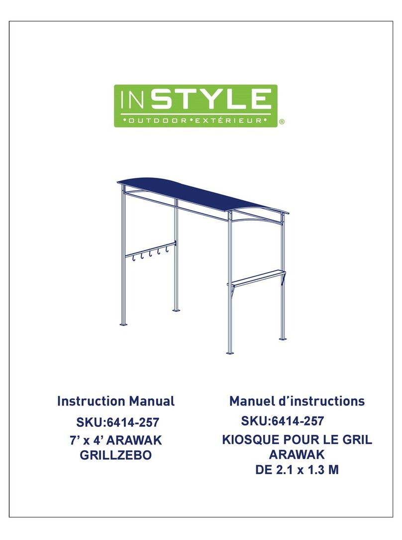 INSTYLE ARAWAK 6414-257 instruction manual