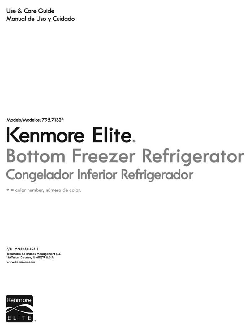Kenmore 795.7132 Series User manual