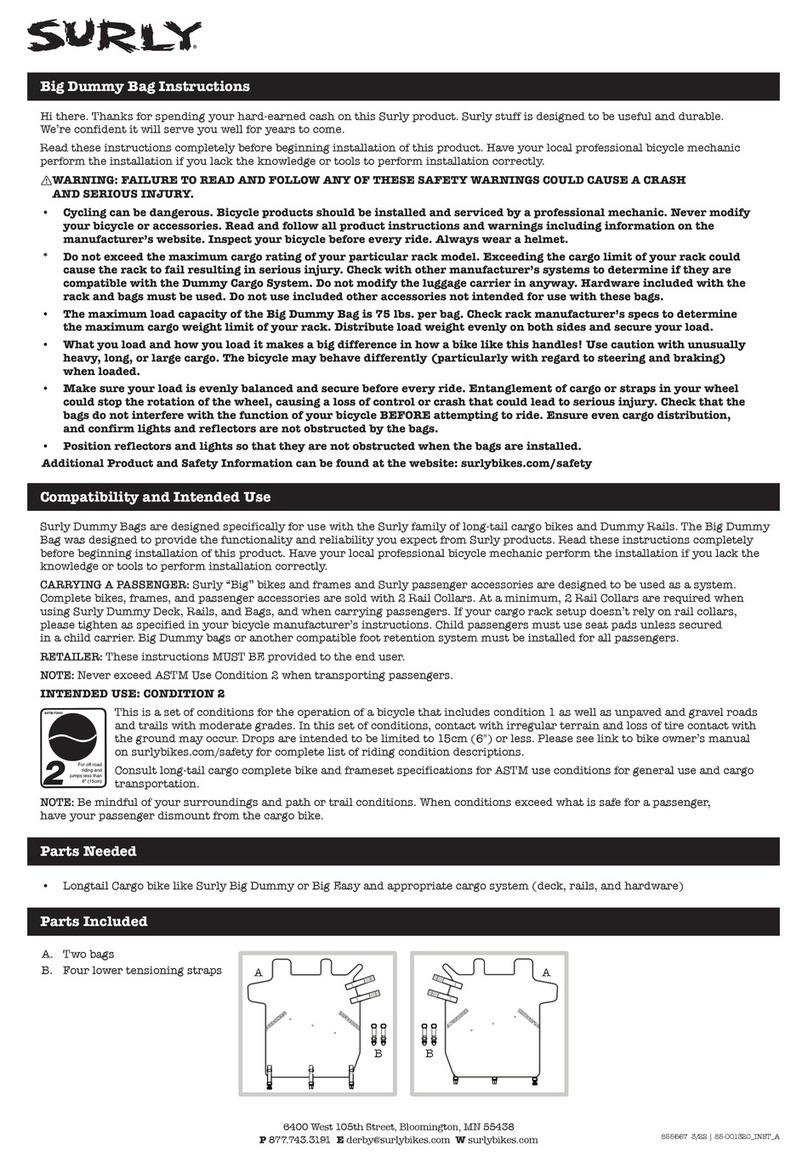 Surly BG8005 instructions