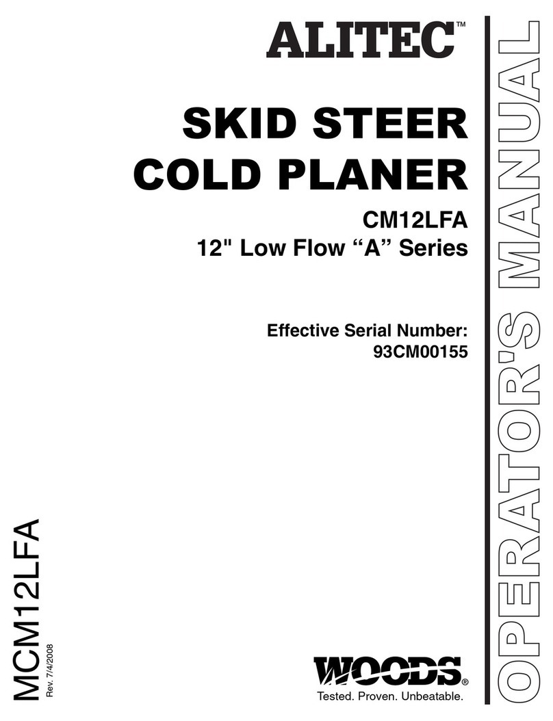 Woods Alitec A Series Operator's manual