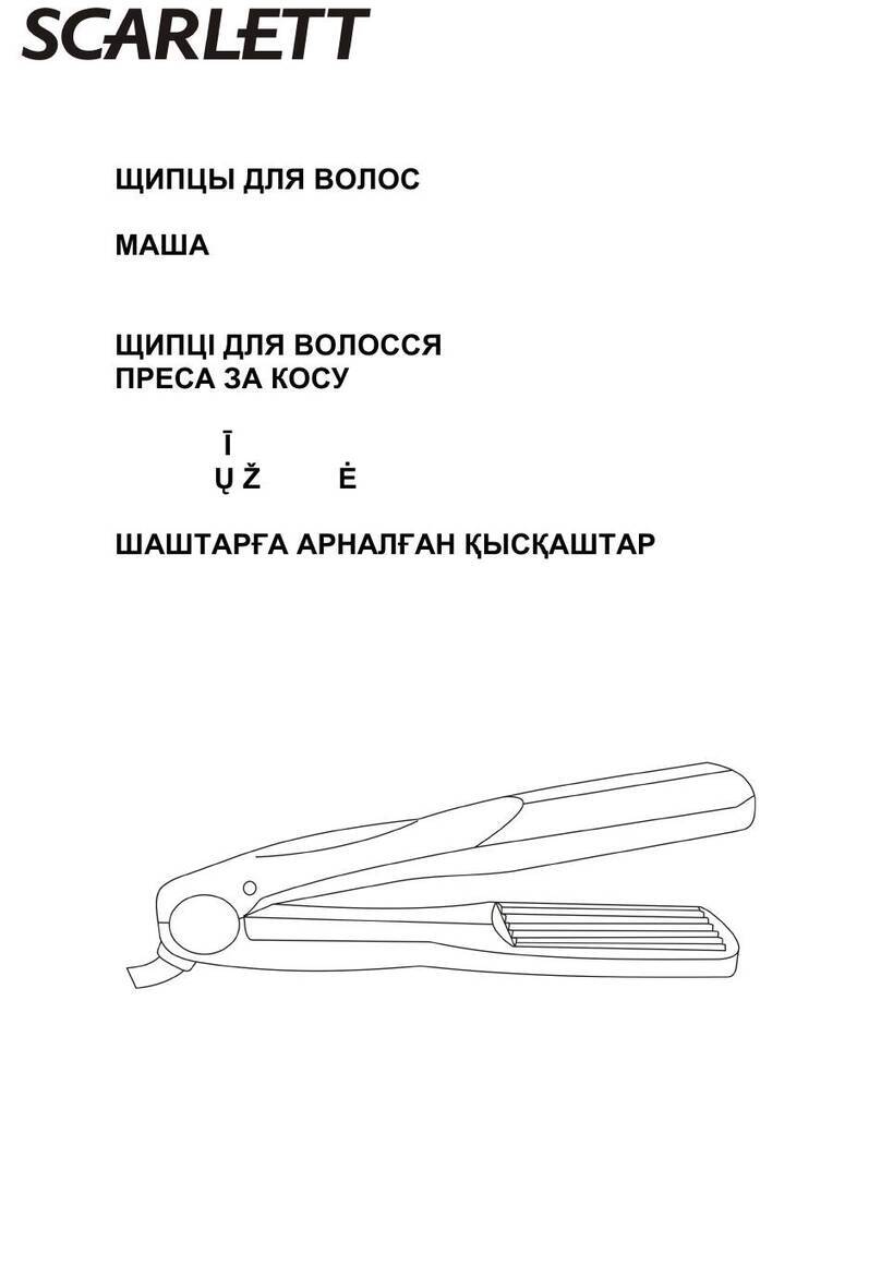 Scarlett SC-063 User manual