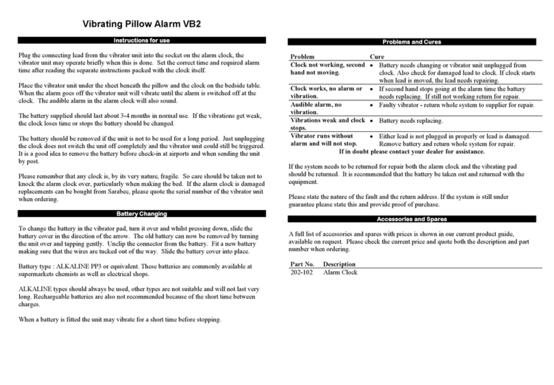 Sarabec VB2 User manual