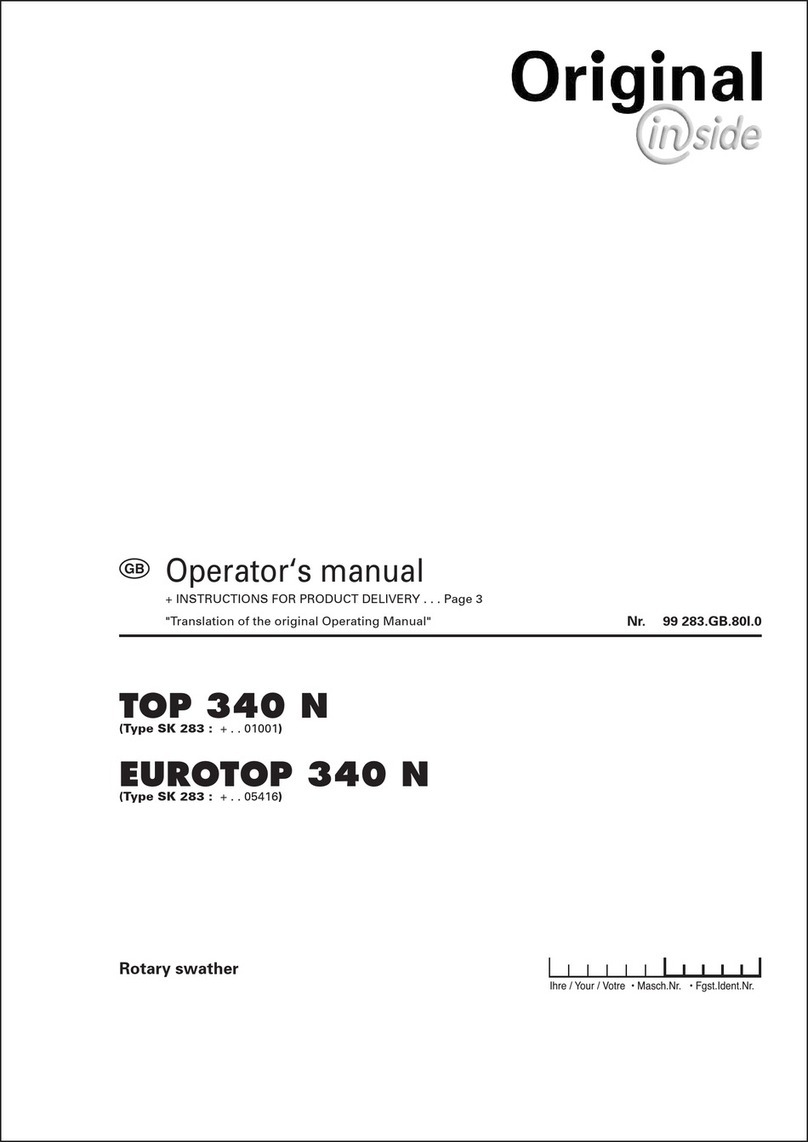 Pottinger TOP 340 N User manual