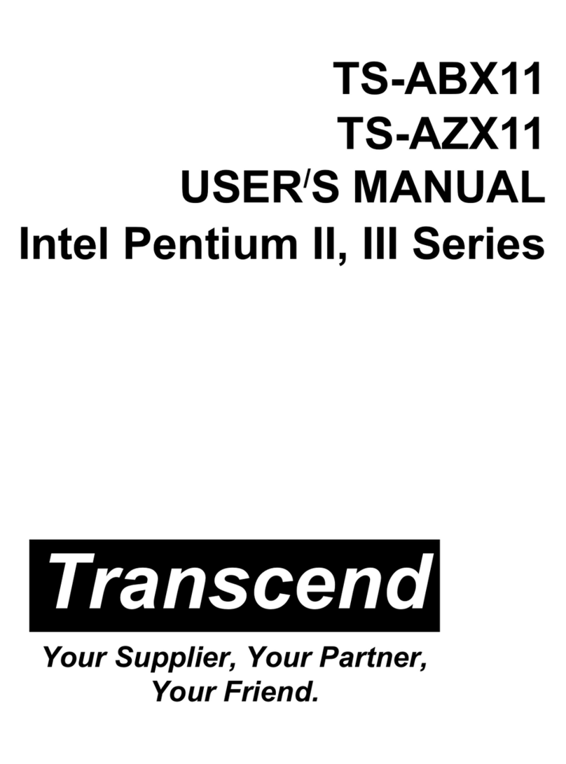 Transcend TS-ABX11 User manual