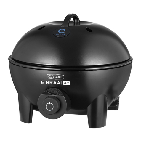 Cadac E BRAAI 40 User instructions