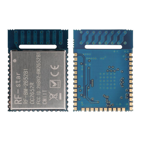 RF-Star RF-BM-2652B1 User manual