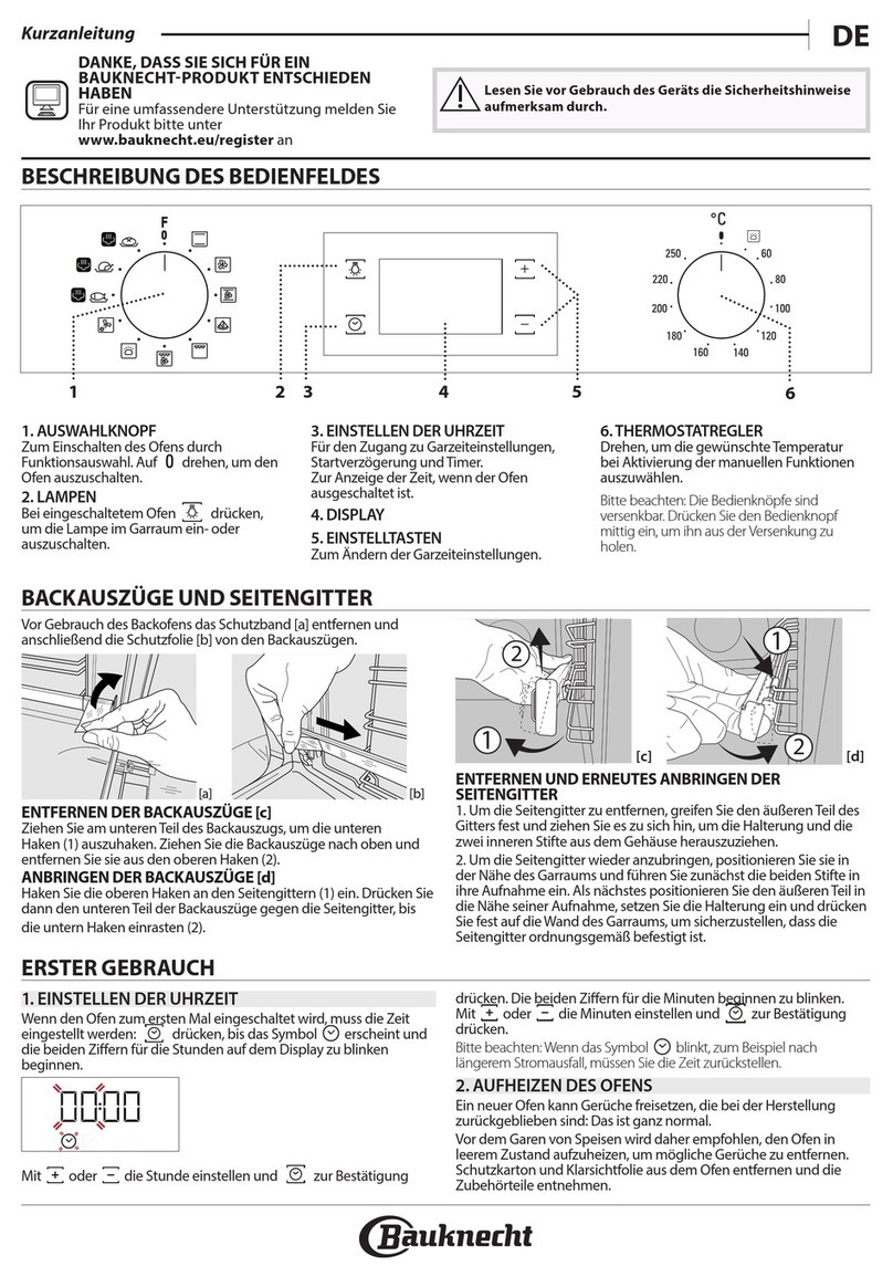 Bauknecht BAR2S K8 V2 IN quick guide