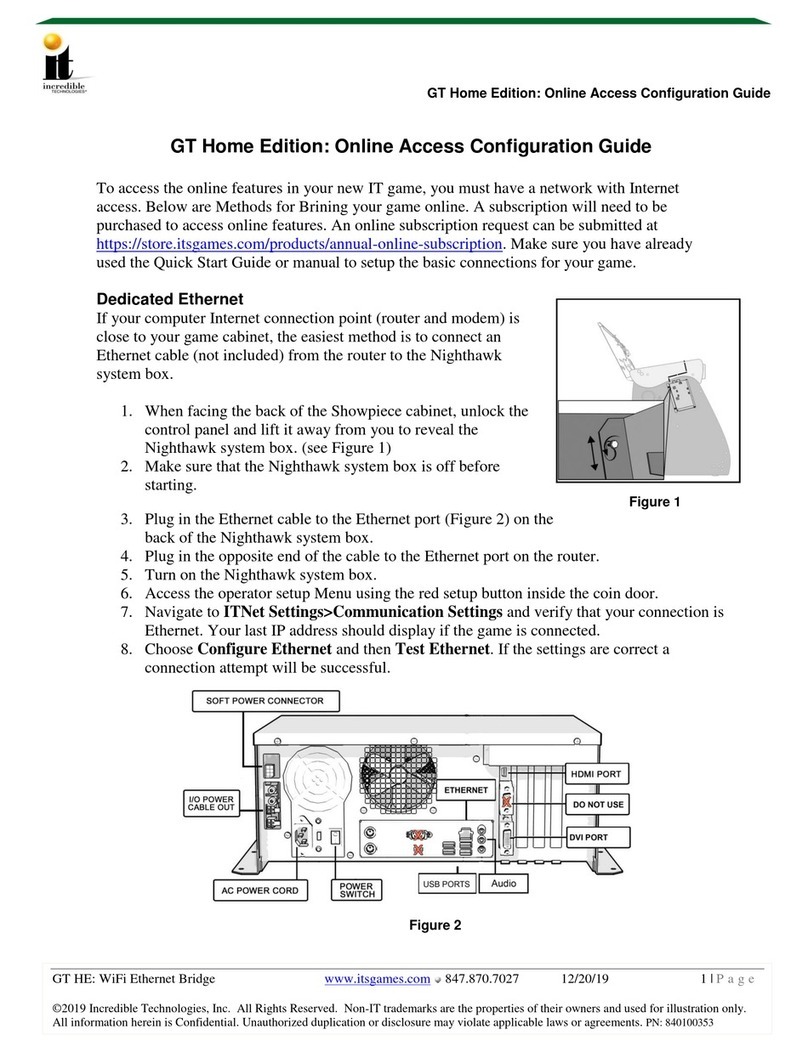 Incredible Technologies GT Home Edition Configuration guide