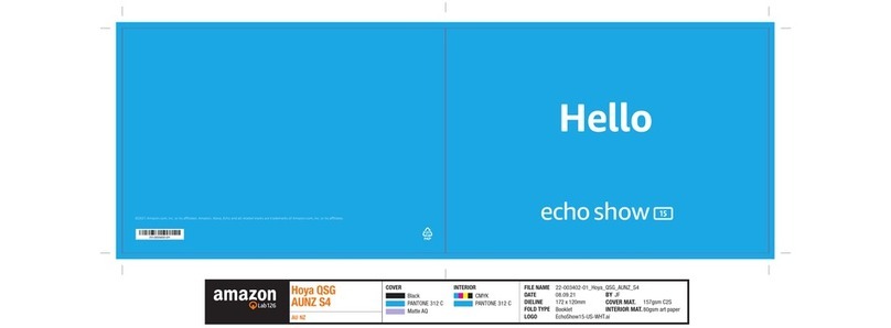 Amazon echo show 15 User manual