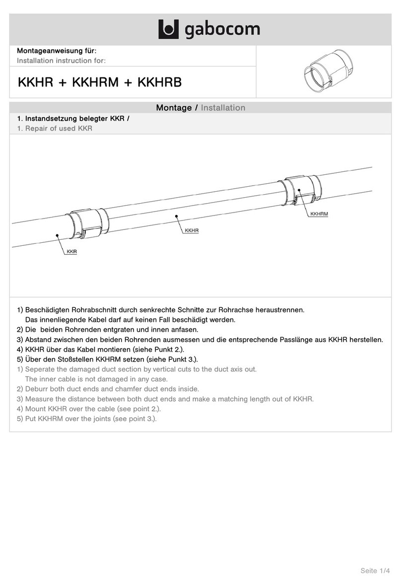 Gabocom KKHR User manual