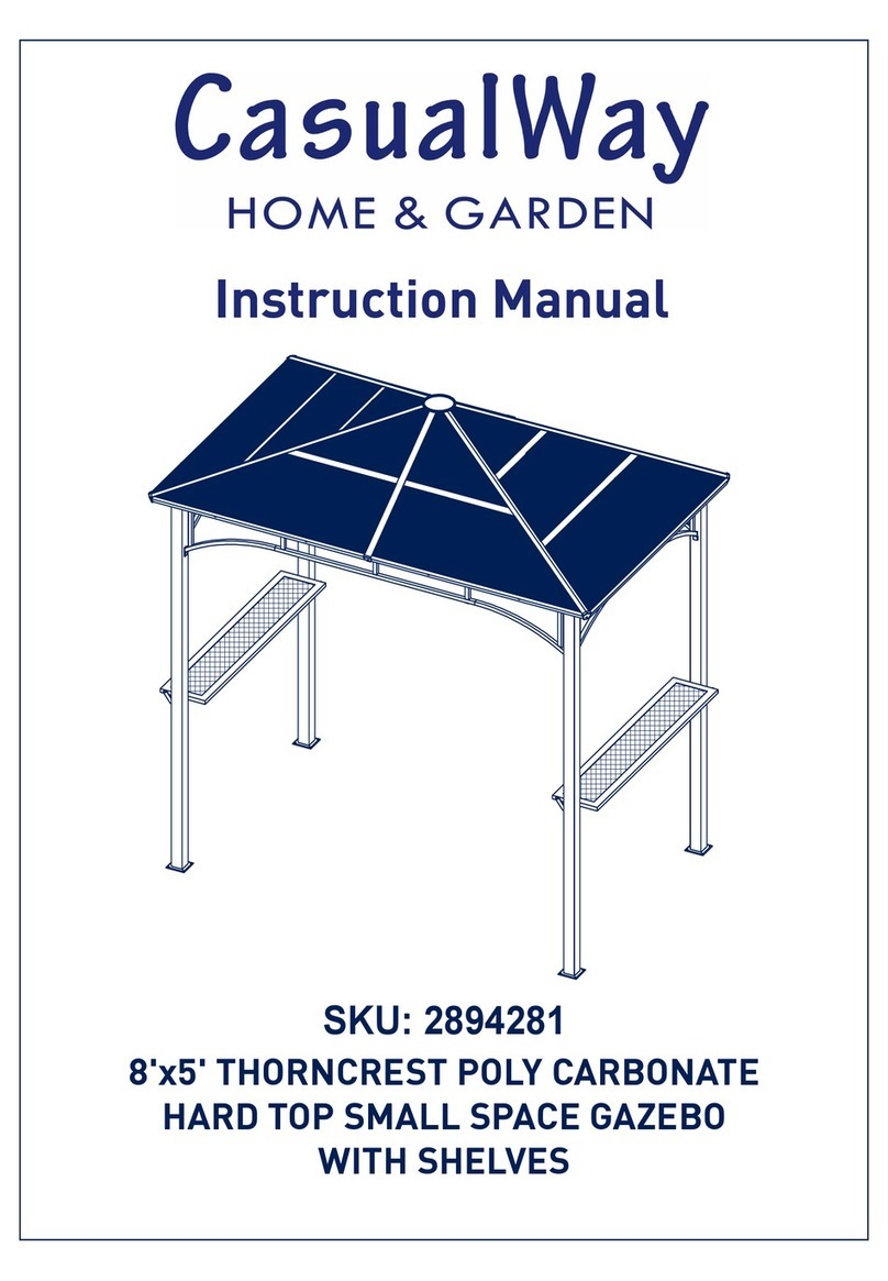 CasualWay THORNCREST 2894281 instruction manual