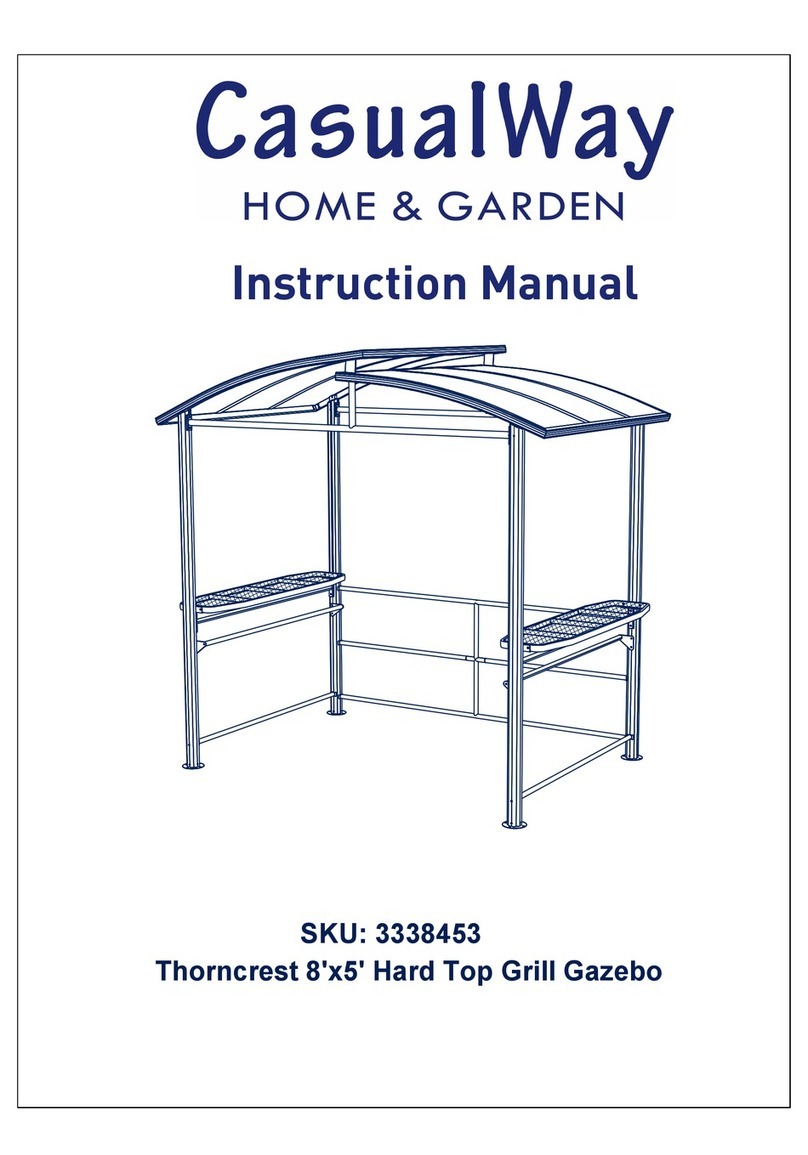CasualWay Thorncrest 3338453 instruction manual
