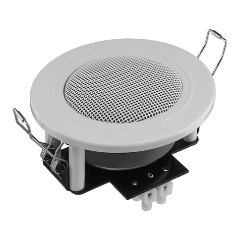 Monacor EDL-82/ WS User manual