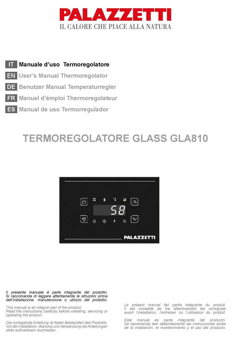 Palazzetti GLA810 user manual